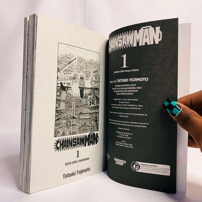 Chainsaw Man Vol 1 Manga by Tatsuki Fujimoto