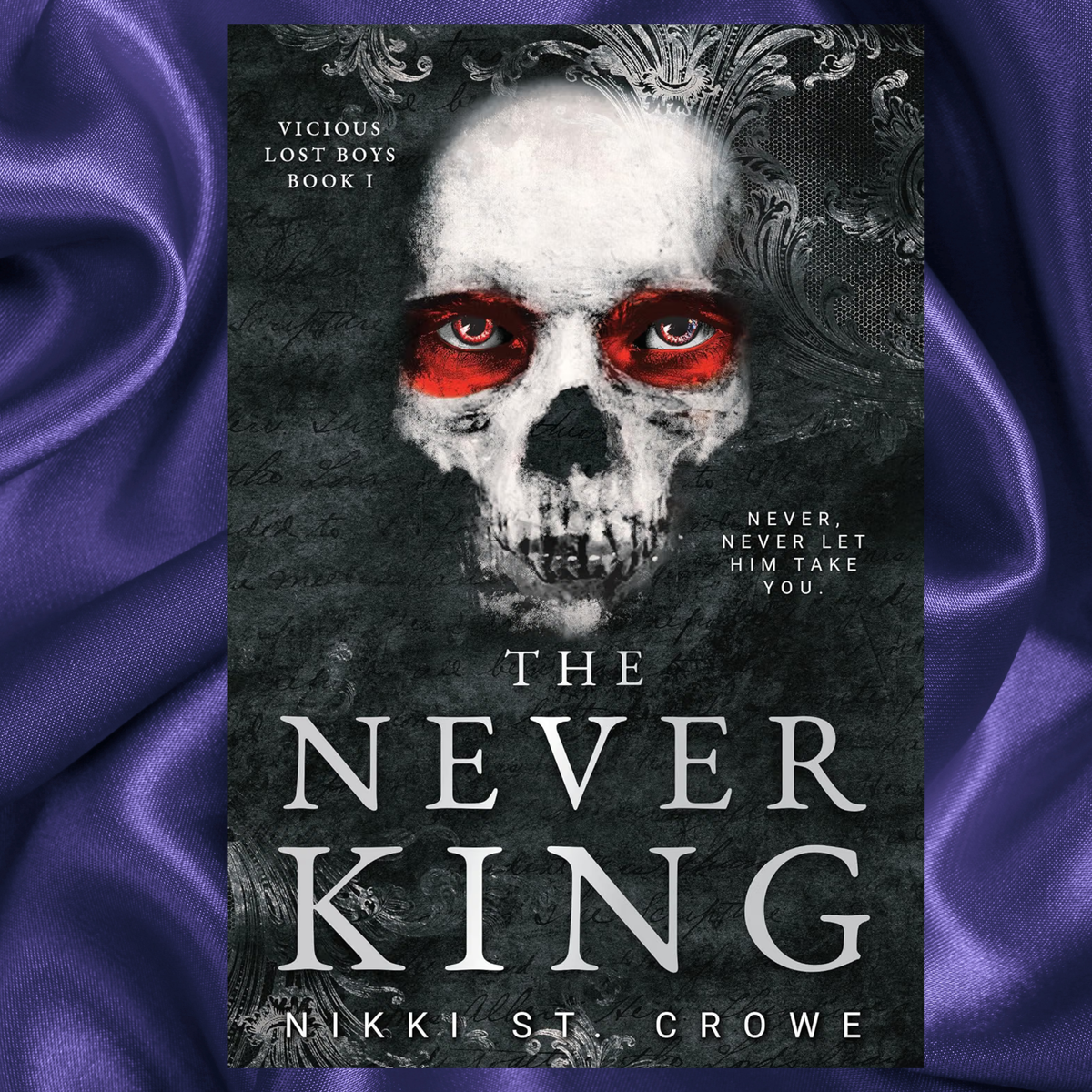 The Never King (Vicious Lost Boys, 1) A Peter Pan Dark Romance by Nikki St. Crowe Paperback