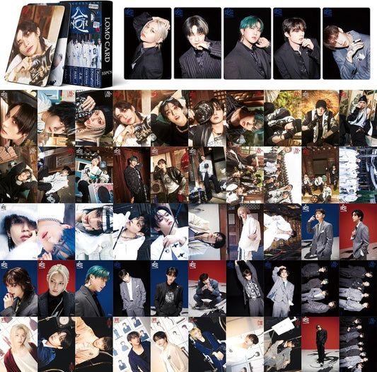 Stray Kids ATE 55 PCS Photocard box Version 16 HOP BLUE
