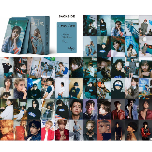 SOLO BTS V Layover 55 PCS Photocard box Version 2