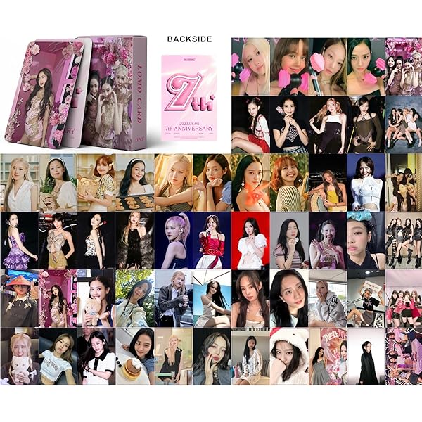 BLACKPINK 54 Pcs Photocard / Lomocard Box Version 1