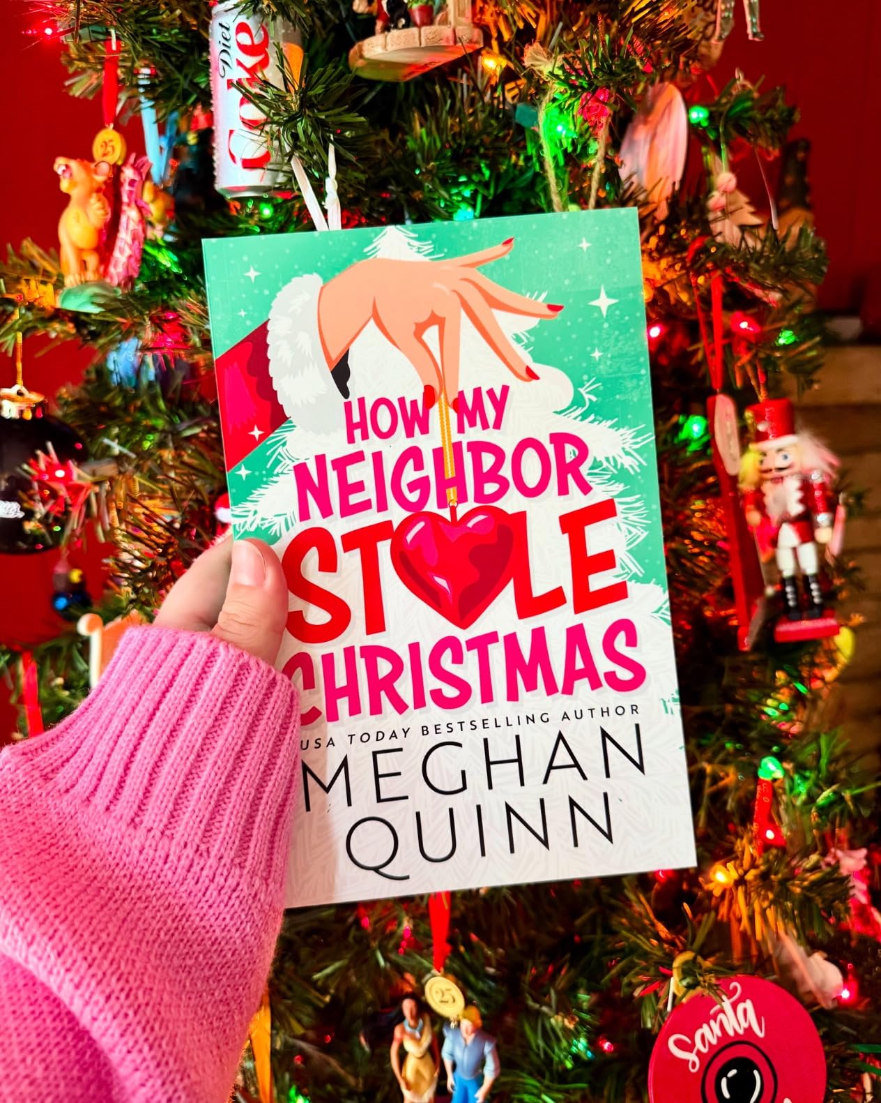 How My Neighbor Stole Christmas Paperback by Meghan Quinn