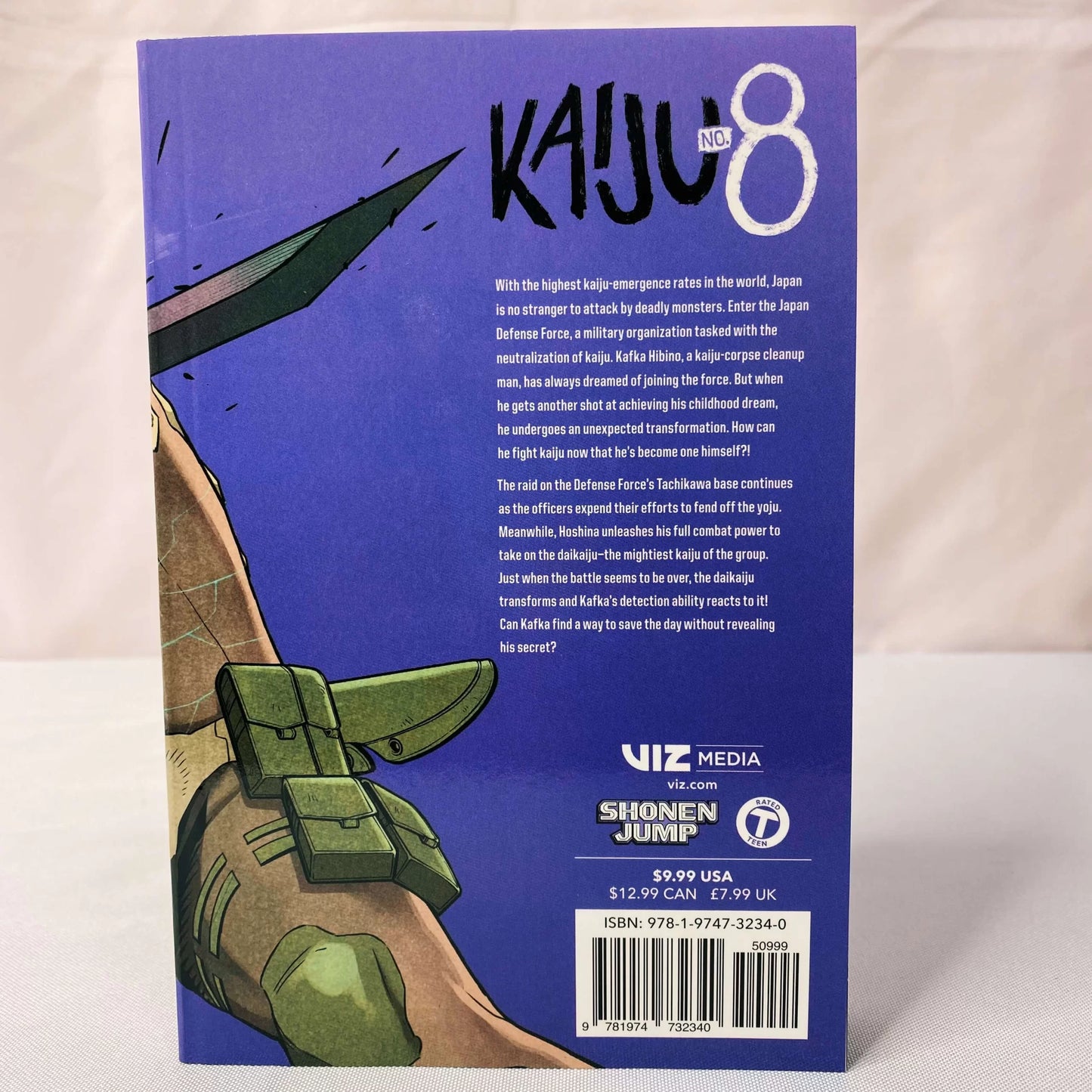 Kaiju No 8 Vol 4 Manga by Naoya Matsumoto