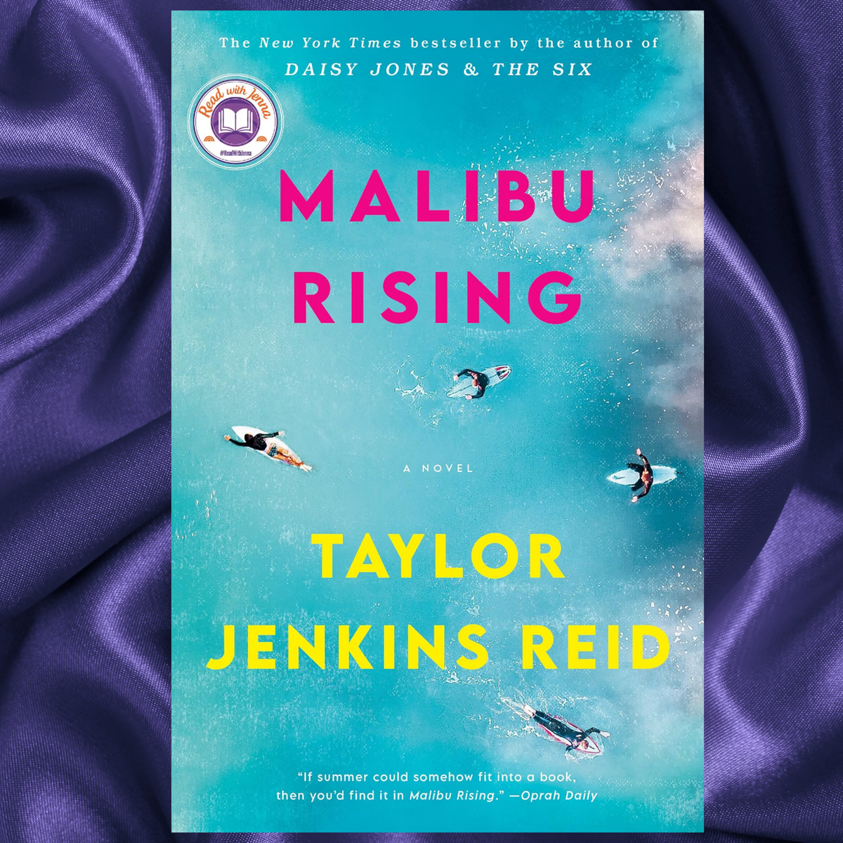 Malibu Rising Paperback Novel by Taylor Jenkins Reid