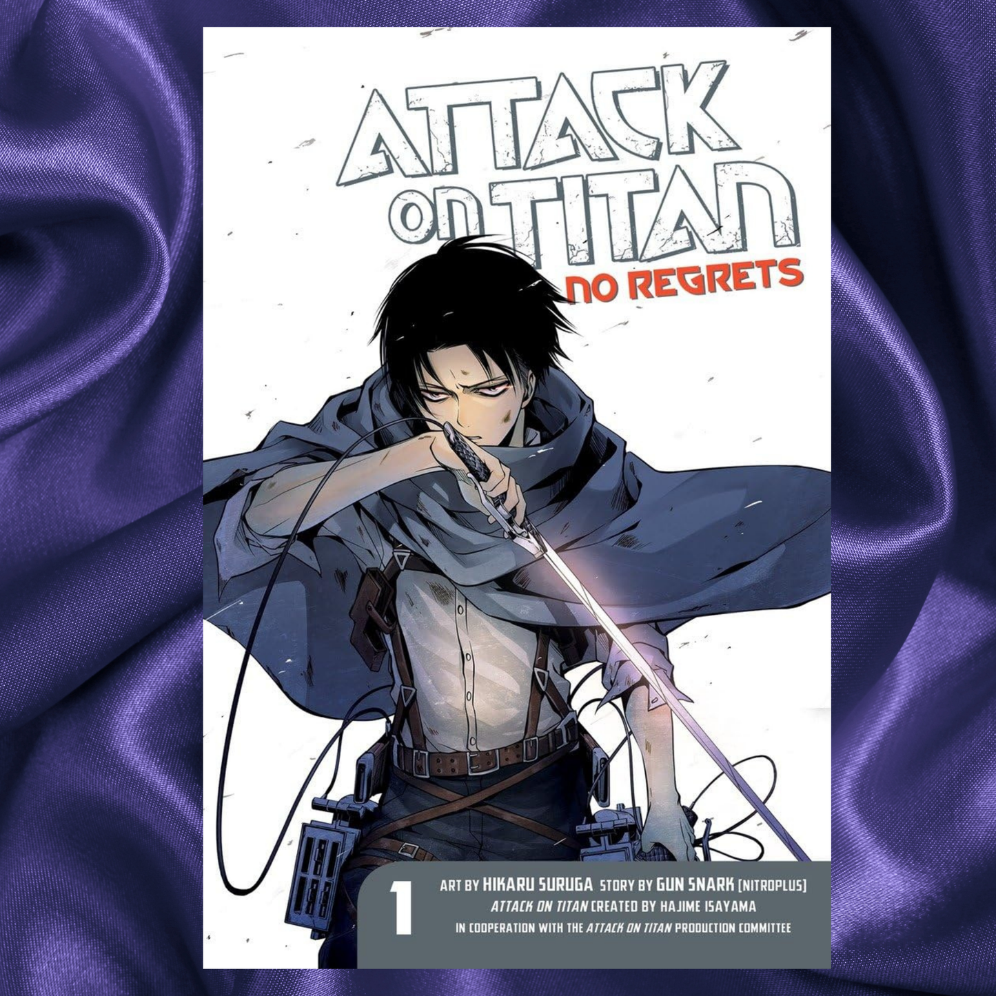 Attack on Titan No Regrets 1 LEVI SIDE STORY Paperback by Gun Snark, Hajime Isayama