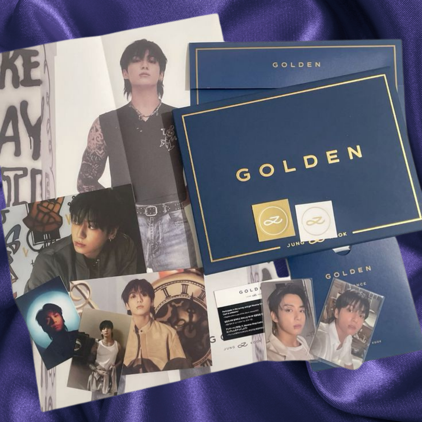 BTS JUNGKOOK GOLDEN 1st Official Solo Album Substance Version