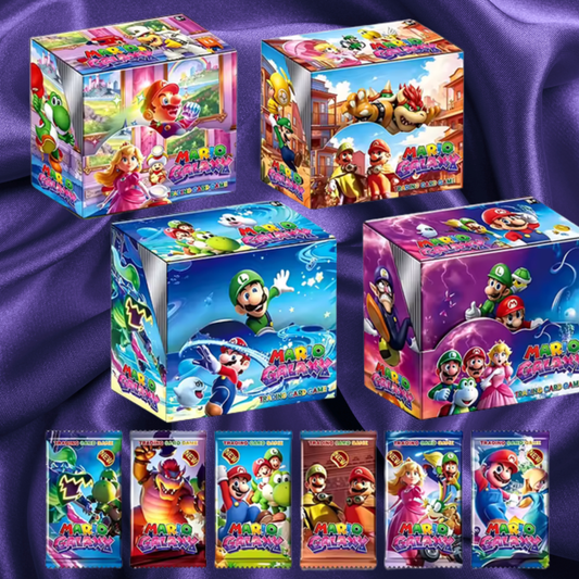 Mario Bros Booster Pack Trading Cards