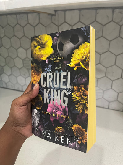 Cruel King (Deluxe Edition) (Royal Elite 1) by Rina Kent Paperback