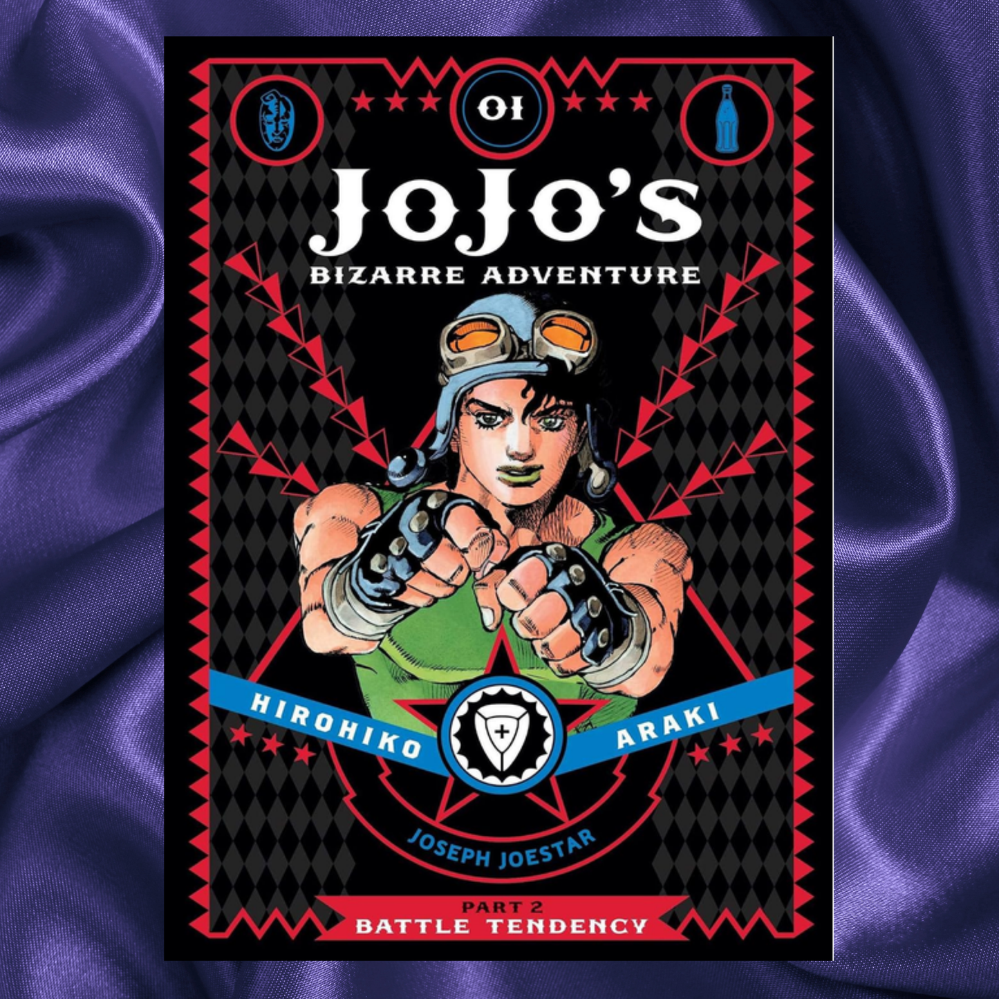 JoJo's Bizarre Adventure Part 2 Battle Tendency Vol 1 Hardcover by Hirohiko Araki