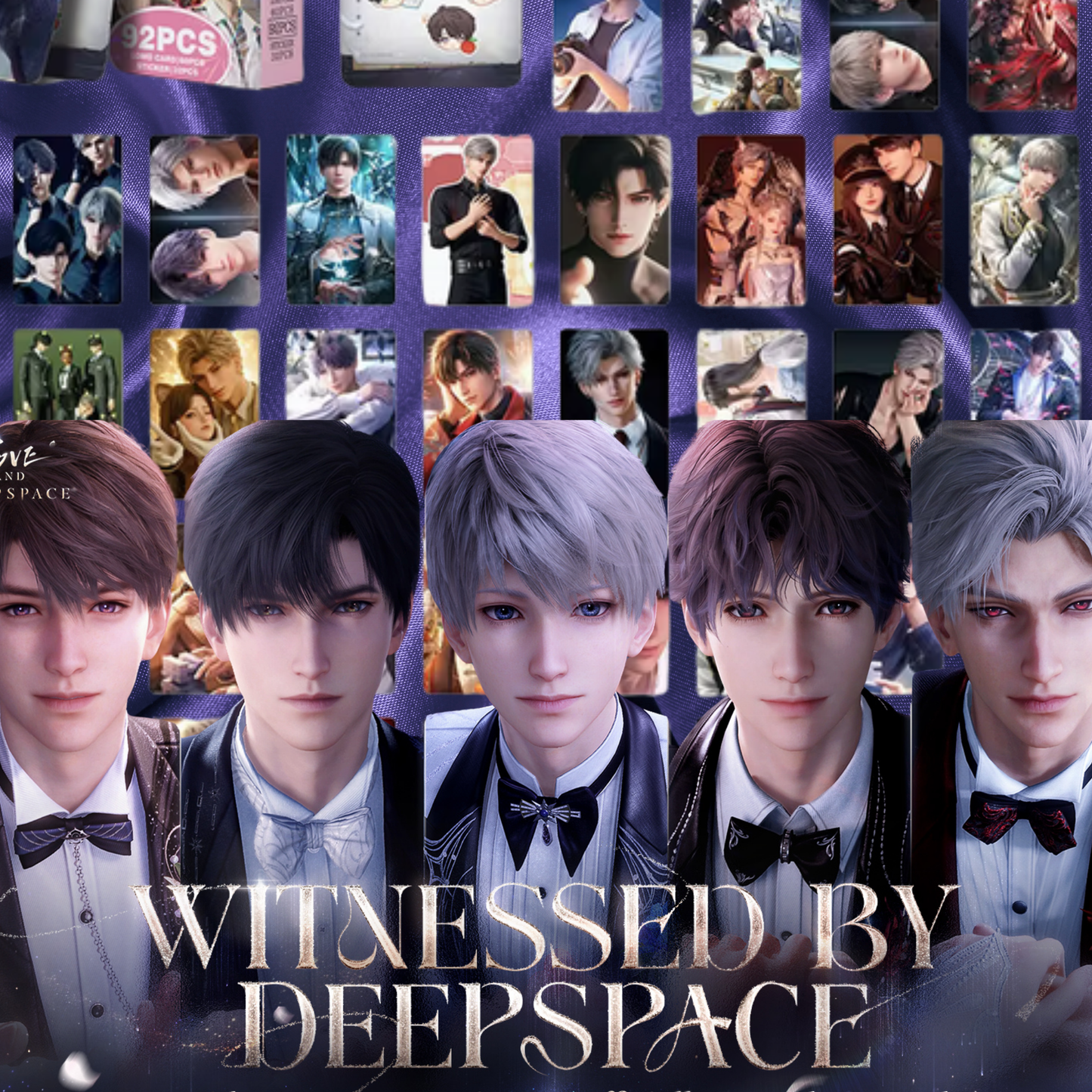 Love and Deepspace single Photocards