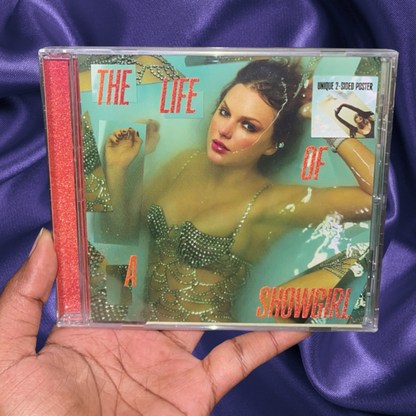 Taylor Swift The Life of a Showgirl: Sweat and Vanilla Perfume CD with Poster