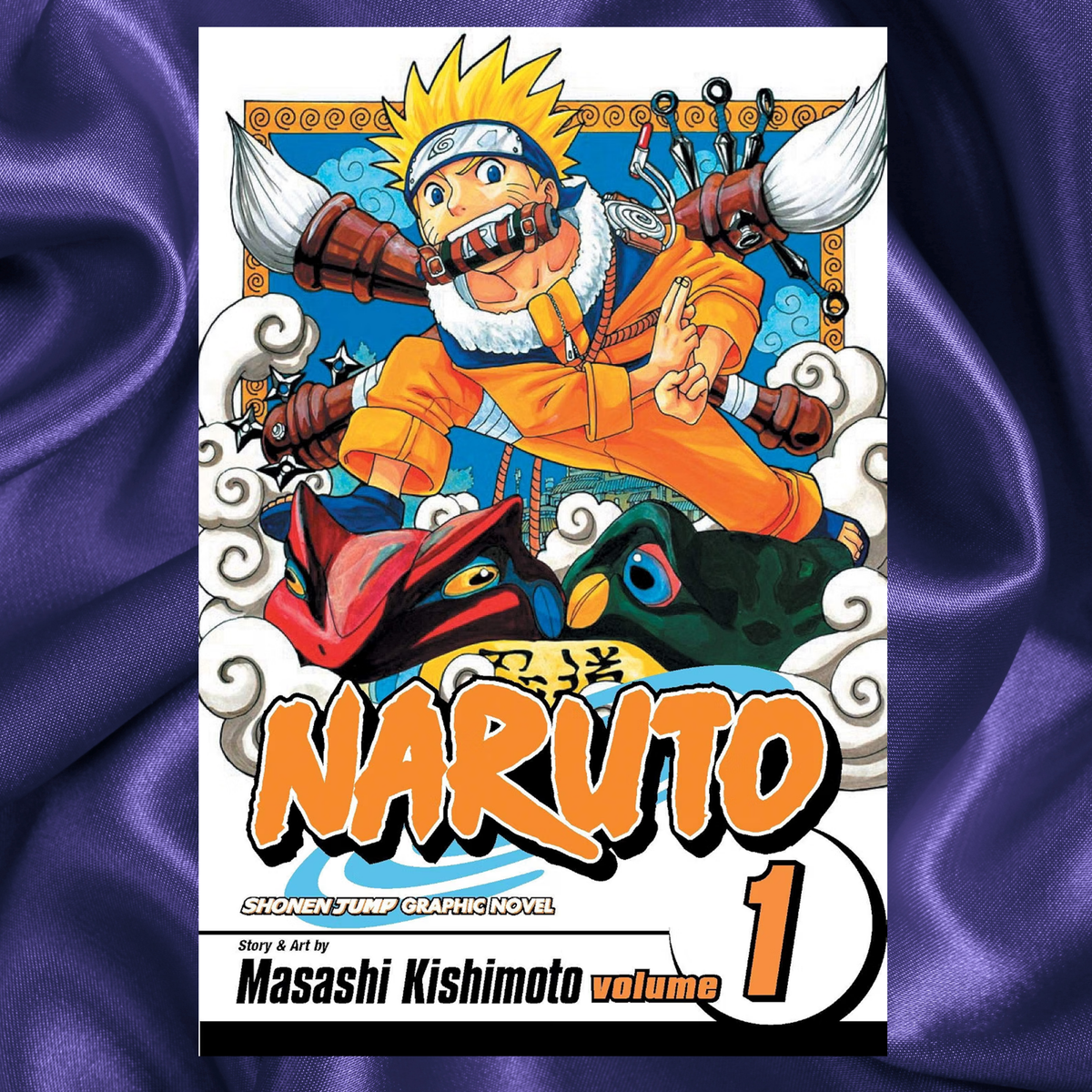 Naruto Vol 1 manga Uzumaki Naruto by Masashi Kishimoto