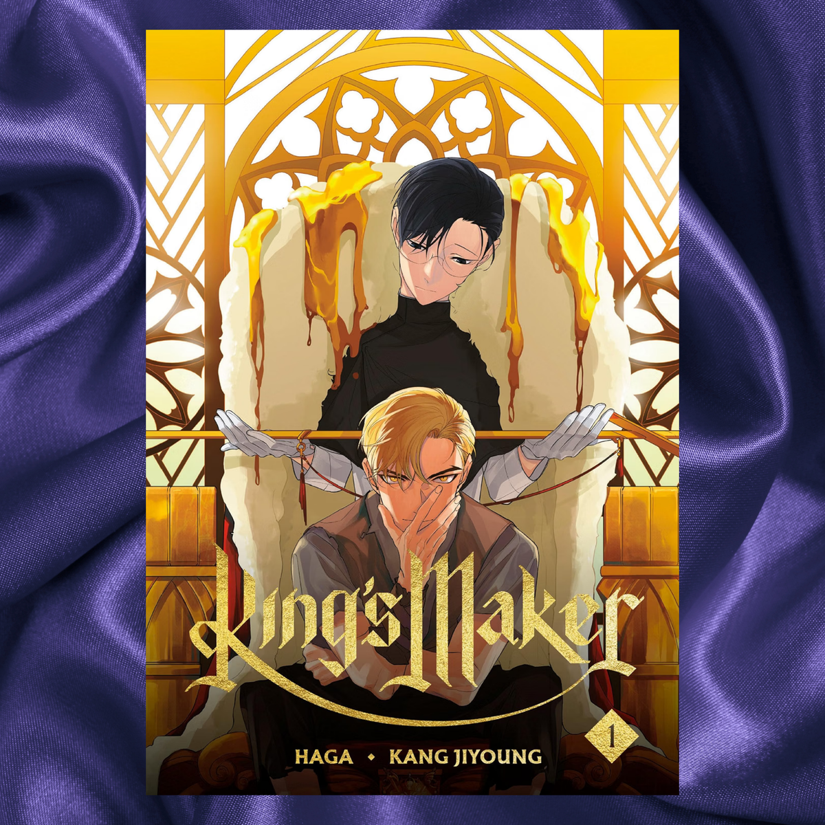 BL FULLY COLOURED! King's Maker kingsmaker Volume 1 Paperback by Haga