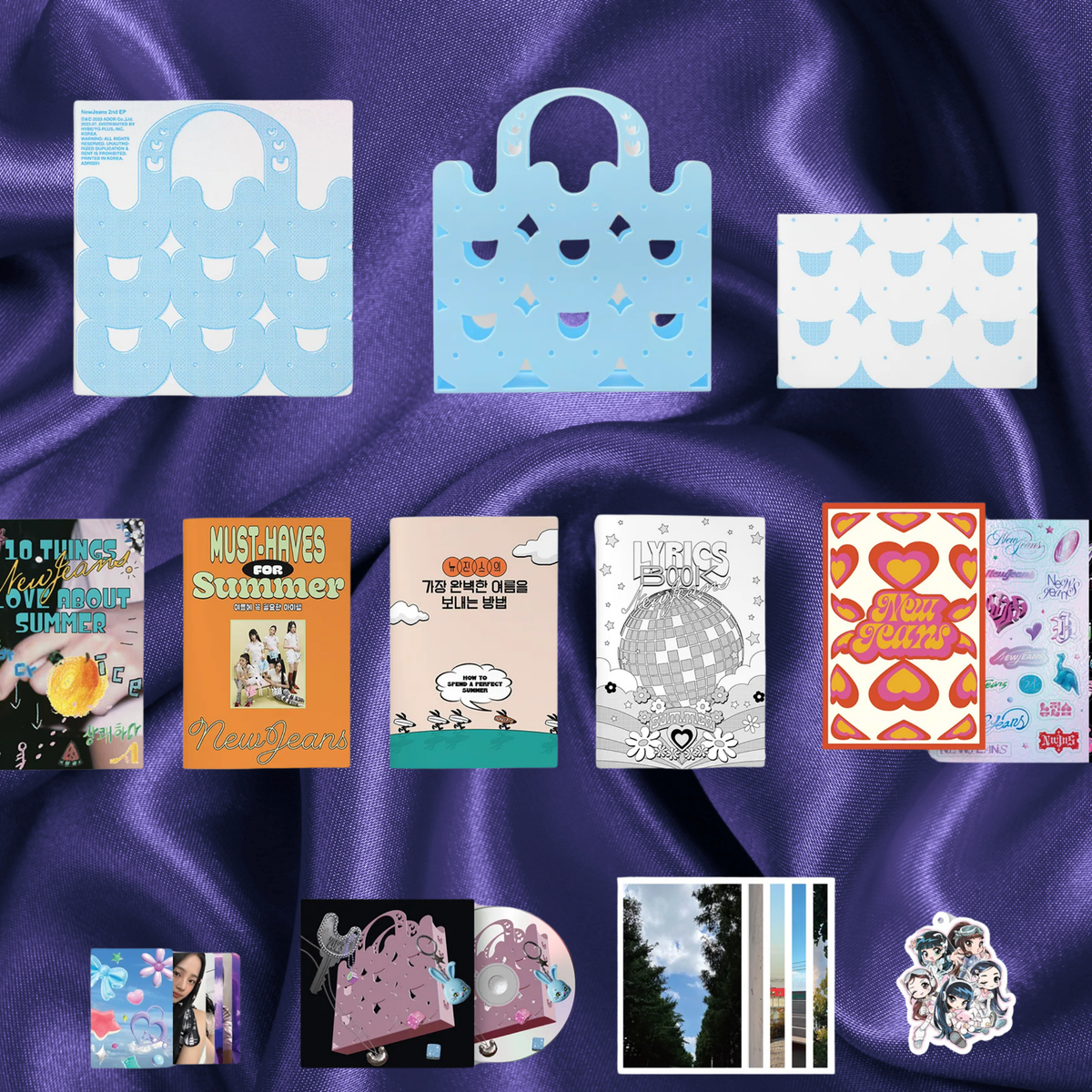 New Jeans 2nd Official EP Get Up Bunny Beach Bag version Danielle Version