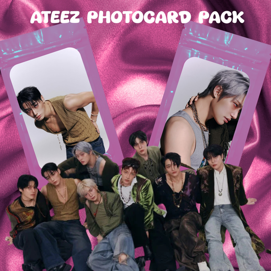 ATEEZ Mystery Photocard pack (5 -10 pcs)