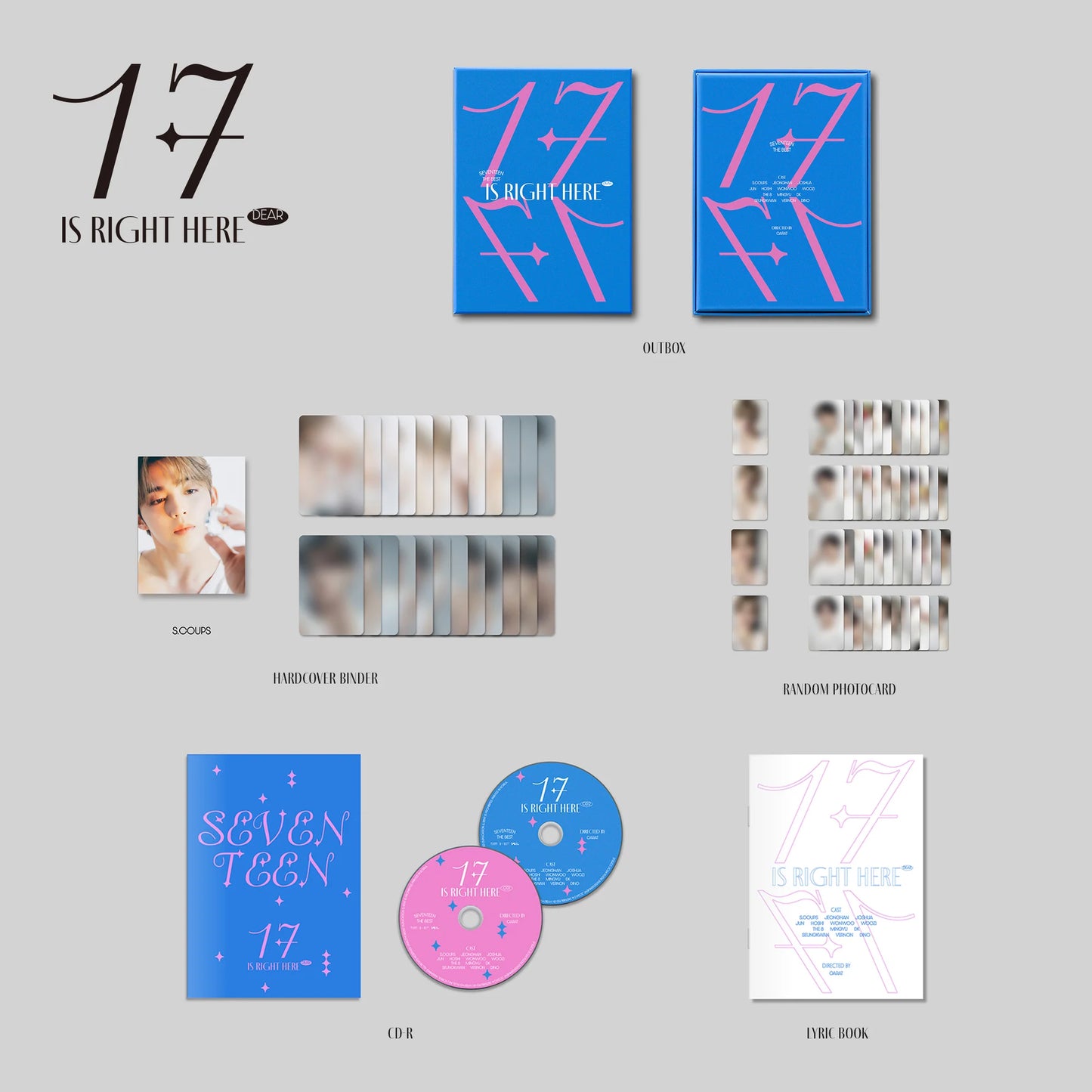 Seventeen - Seventeen Best Album '17 Is Right Here DEAR Version