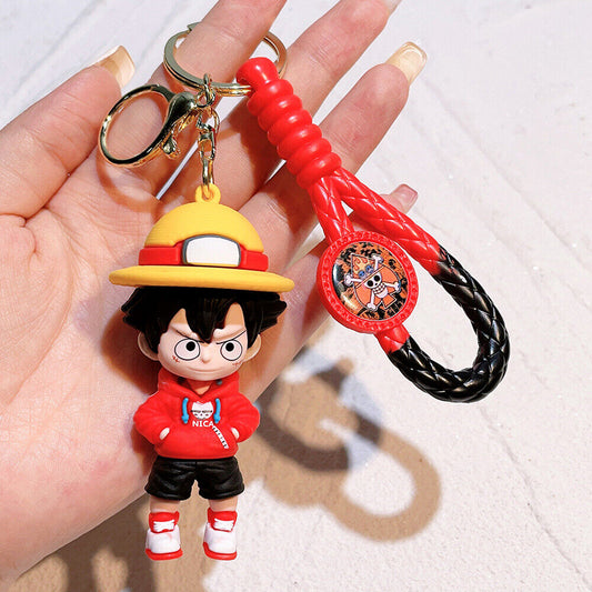 One Piece 3D 2 pcs Keychain