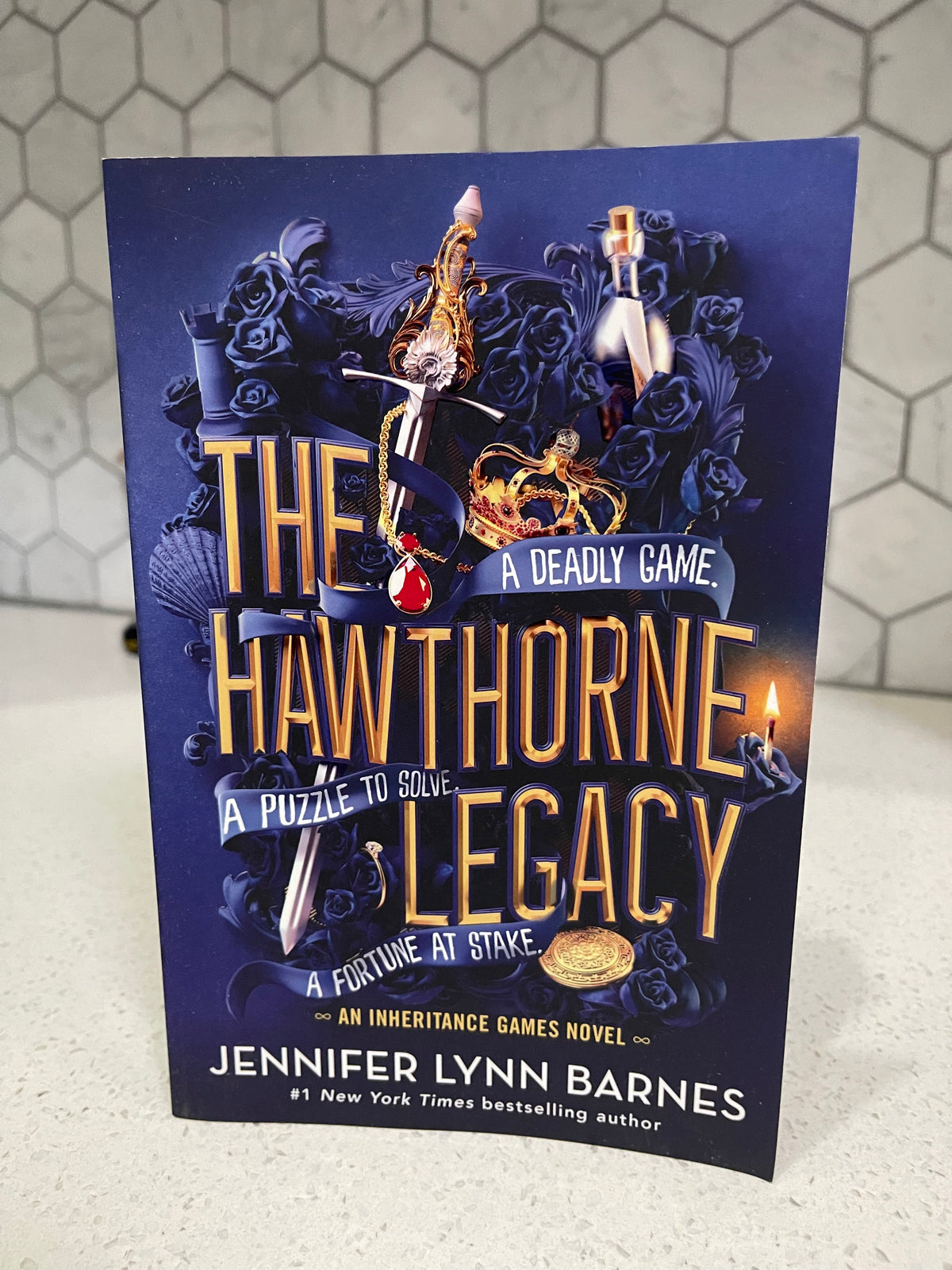 The Hawthorne Legacy (The Inheritance Games 2) by Jennifer Lynn Barnes Paperback