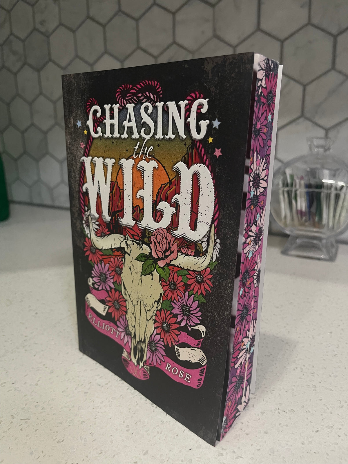 SPRAYED EDGES! Chasing the Wild: Deluxe Limited Edition (Crimson Ridge) by Elliott Rose Paperback