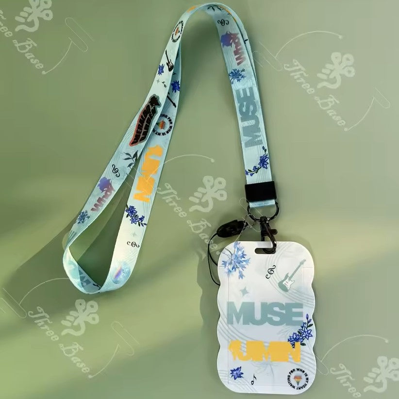 BTS Jimin MUSE LANYARD ID HOLDER SET