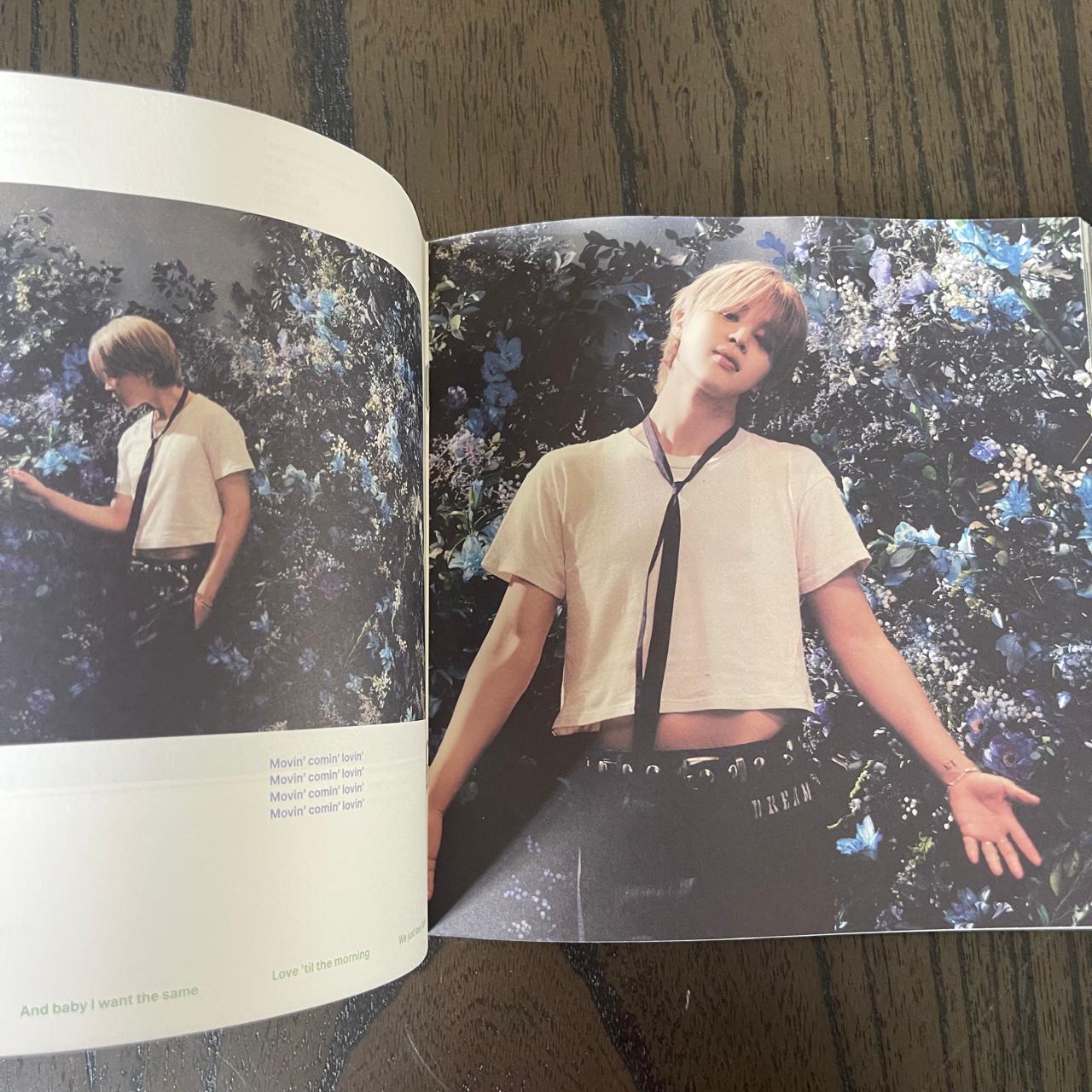 BTS JIMIN Official Photobook MUSE BLOOMING version