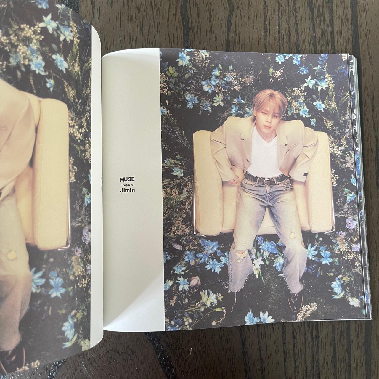 BTS JIMIN Official Photobook MUSE BLOOMING version