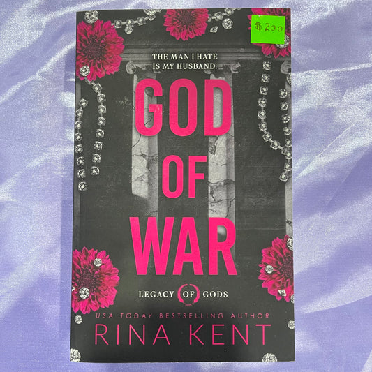 God of War (Legacy of Gods 6) Paperback by Rina Kent (Dark Romance)