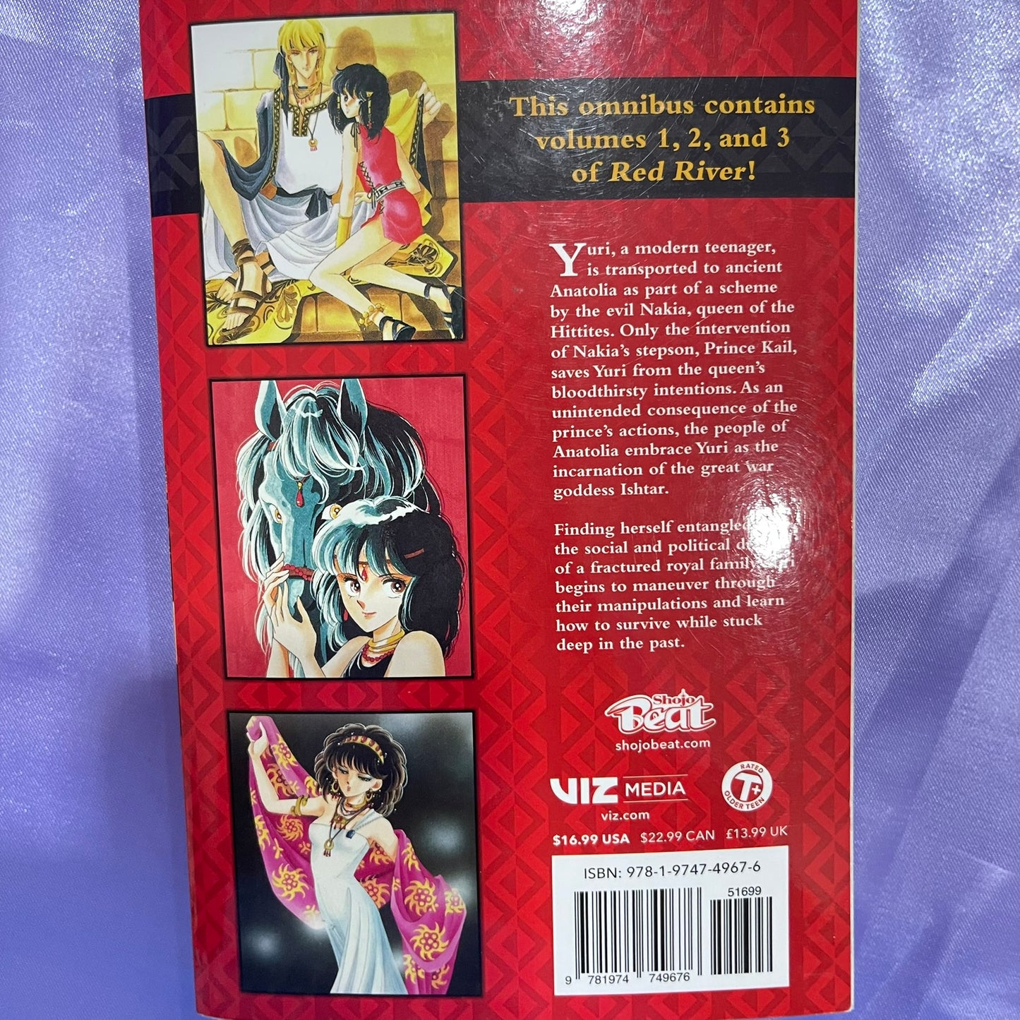 Red River (3-in-1 Edition) Vol 1 Paperback MANGA by Chie Shinohara