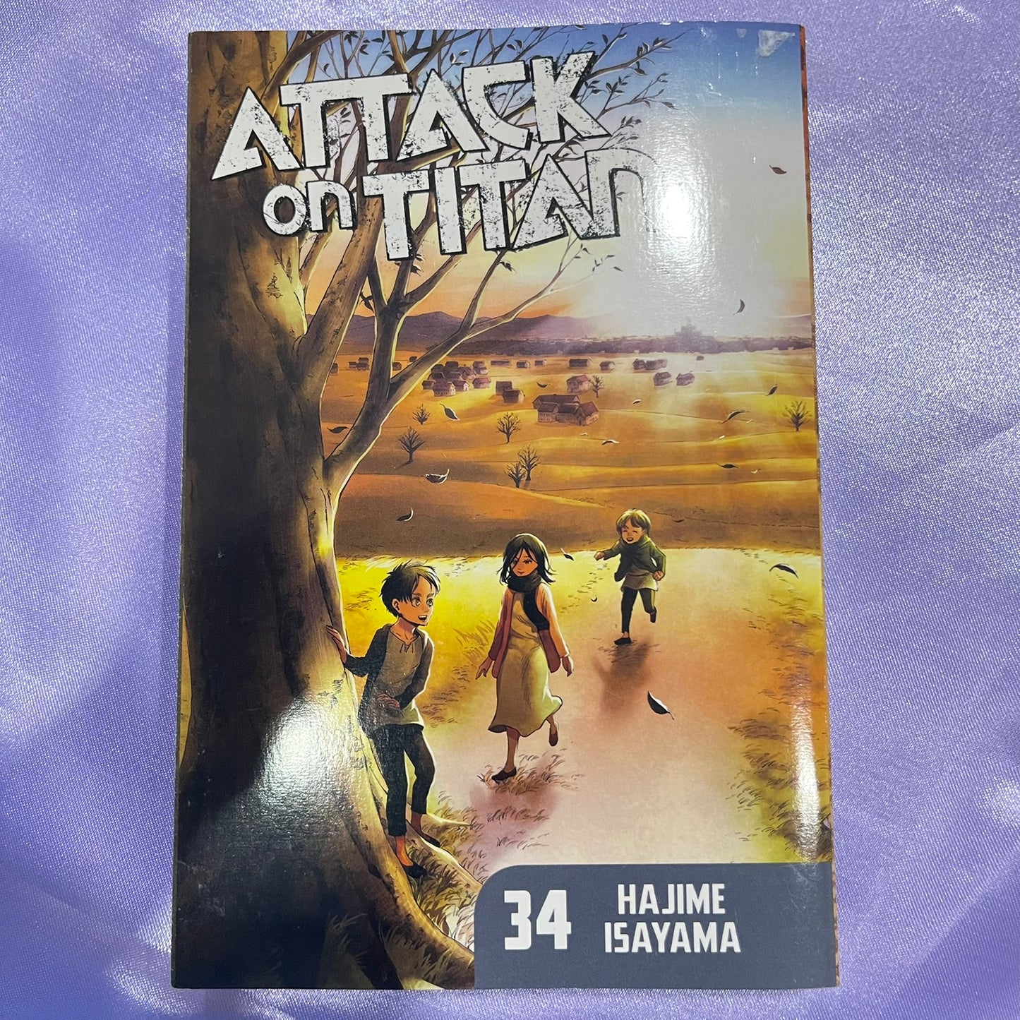 Attack on Titan 34 Paperback MANGA by Hajime Isayama (FINAL VOLUME OF THE MANGA)