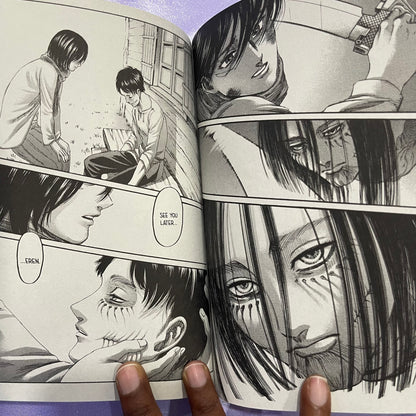 Attack on Titan 34 Paperback MANGA by Hajime Isayama (FINAL VOLUME OF THE MANGA)