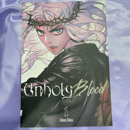 Unholy Blood Vol 1 Paperback FULLY COLOURED WEBTOON by Lina Lim