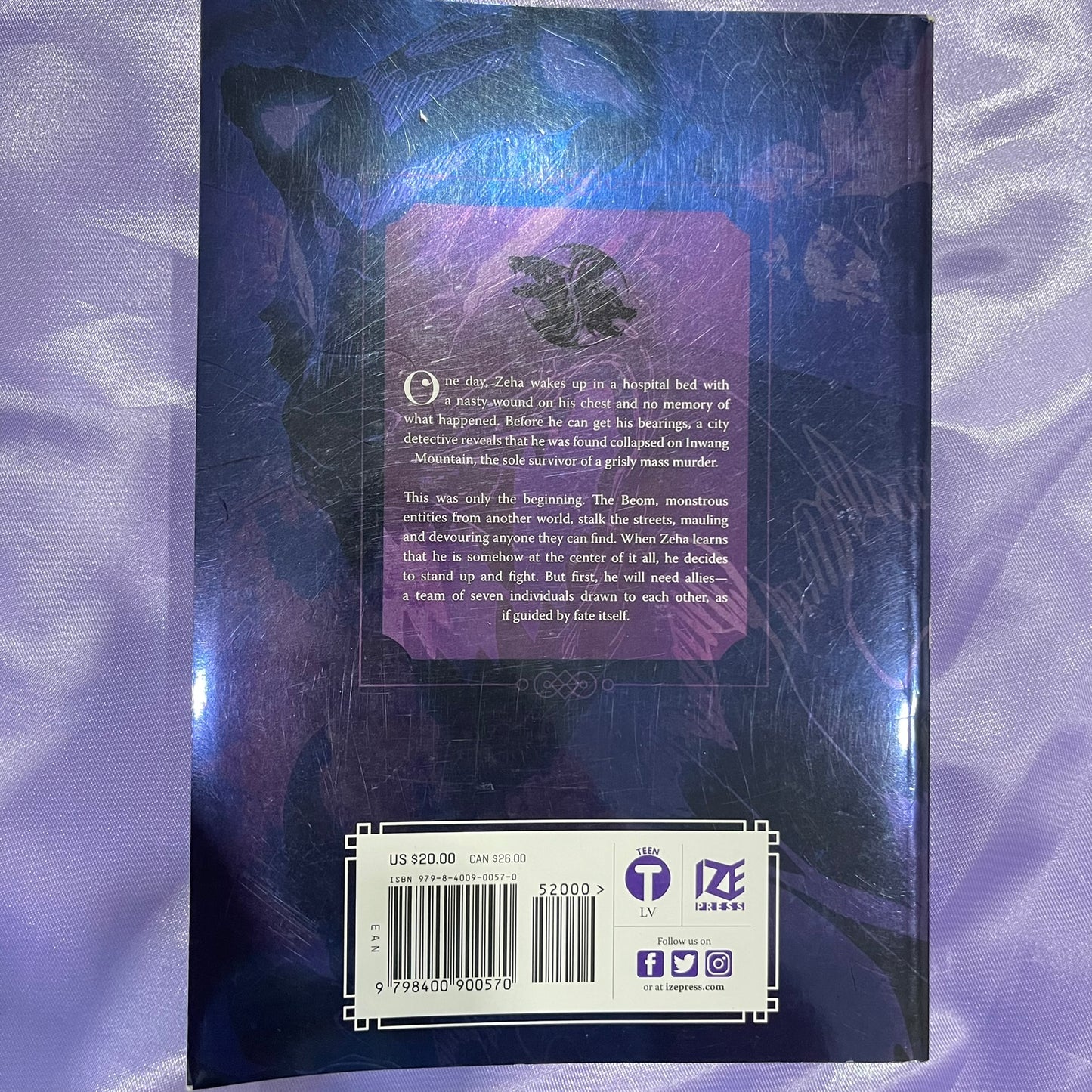 7FATES: CHAKHO Vol 1 Paperback FULLY COLOURED WEBTOON by HYPE