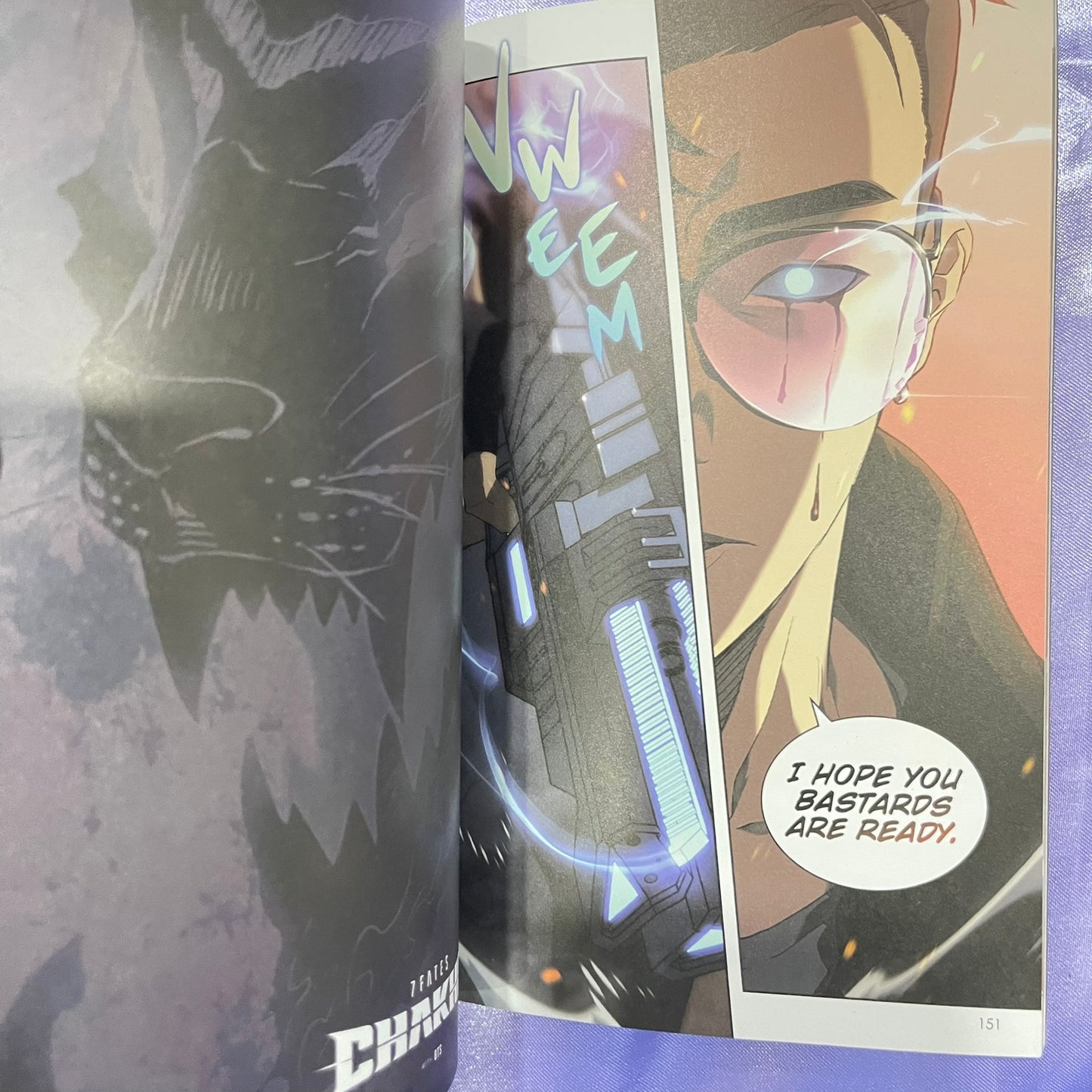 7FATES: CHAKHO Vol 1 Paperback FULLY COLOURED WEBTOON by HYPE