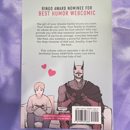 Love Advice From the Great Duke of Hell Vol 1 Paperback FULLY COLOURED WEBTOON by unfins