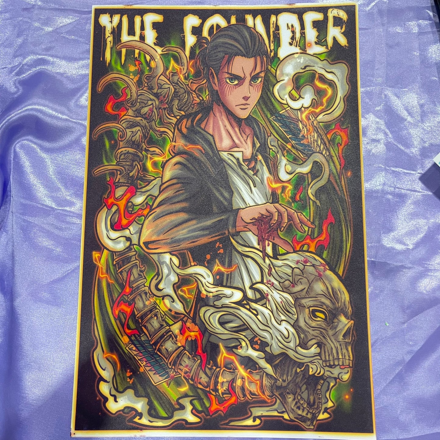 ATTACK ON TITAN EREN POSTER