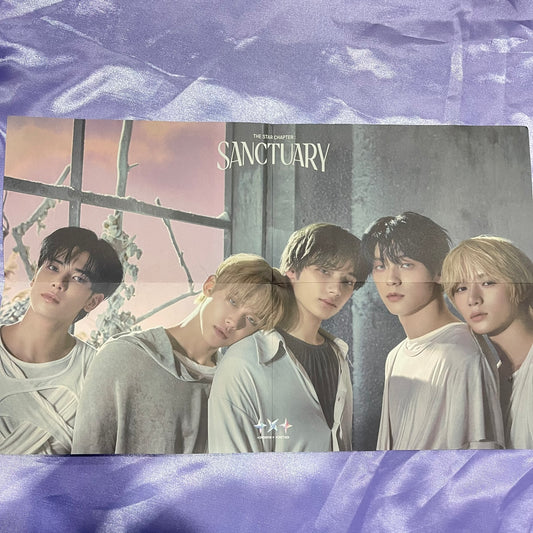 TXT Tomorrow X Together Sanctuary Official Folded Poster