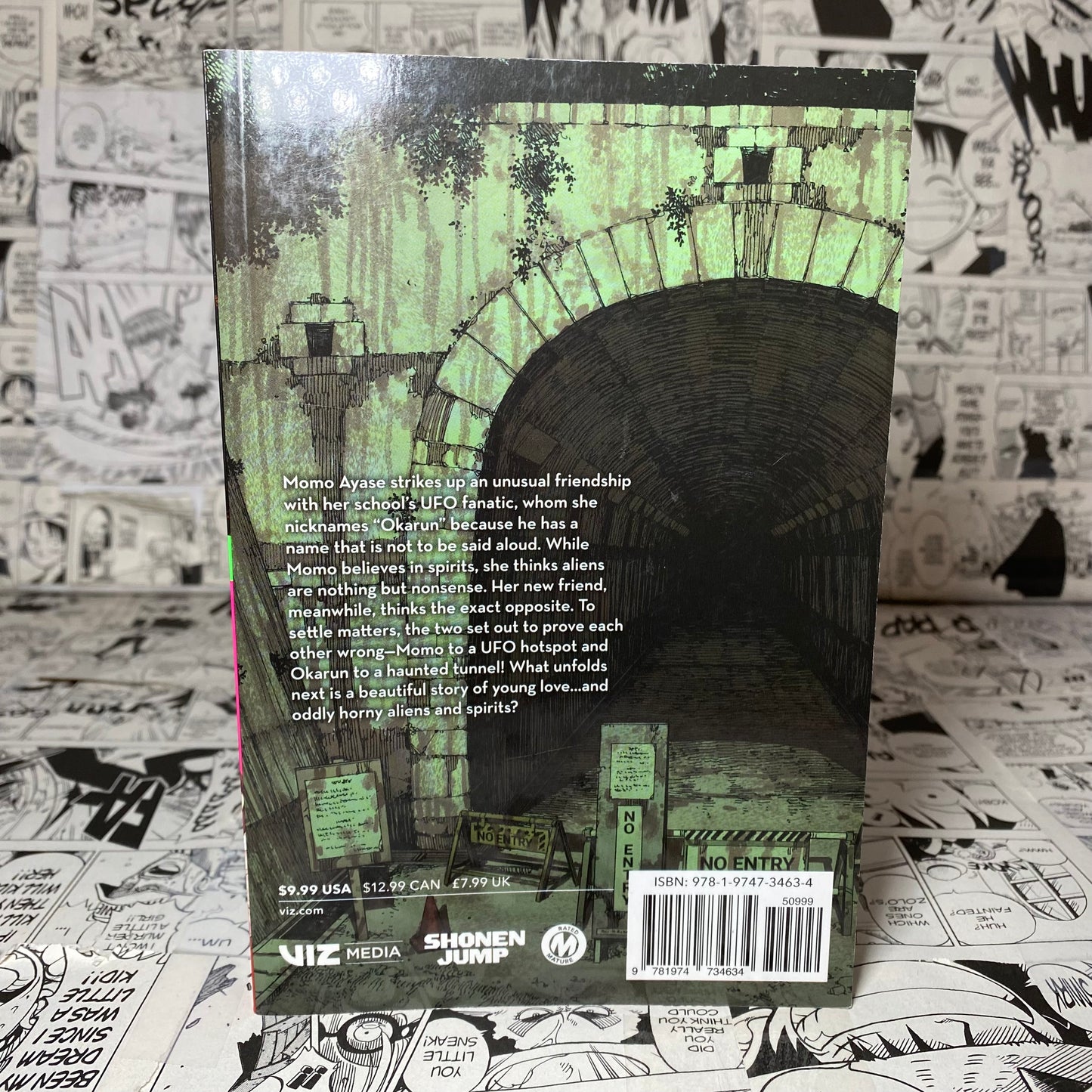 Dandadan Vol 1 Manga by Yukinobu Tatsu