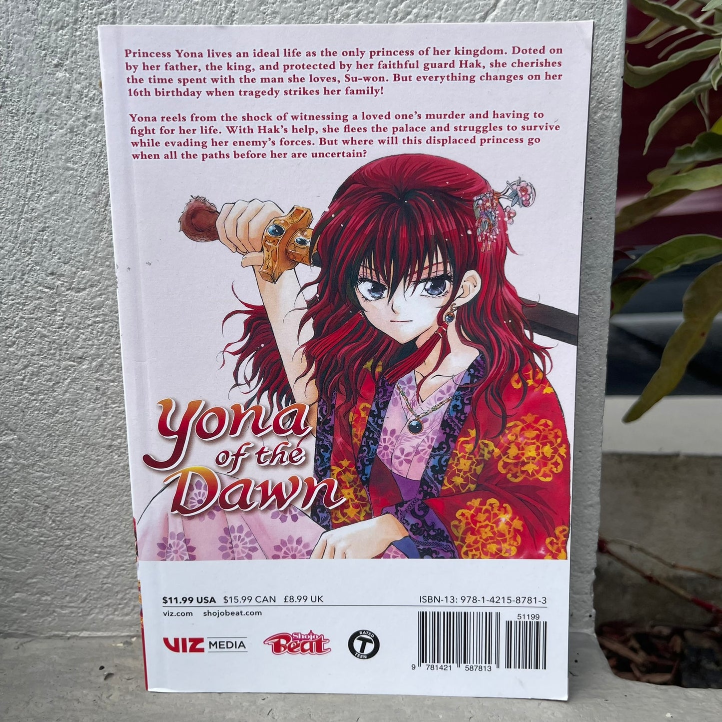 Yona of the Dawn Vol 1 Paperback by Mizuho Kusanagi