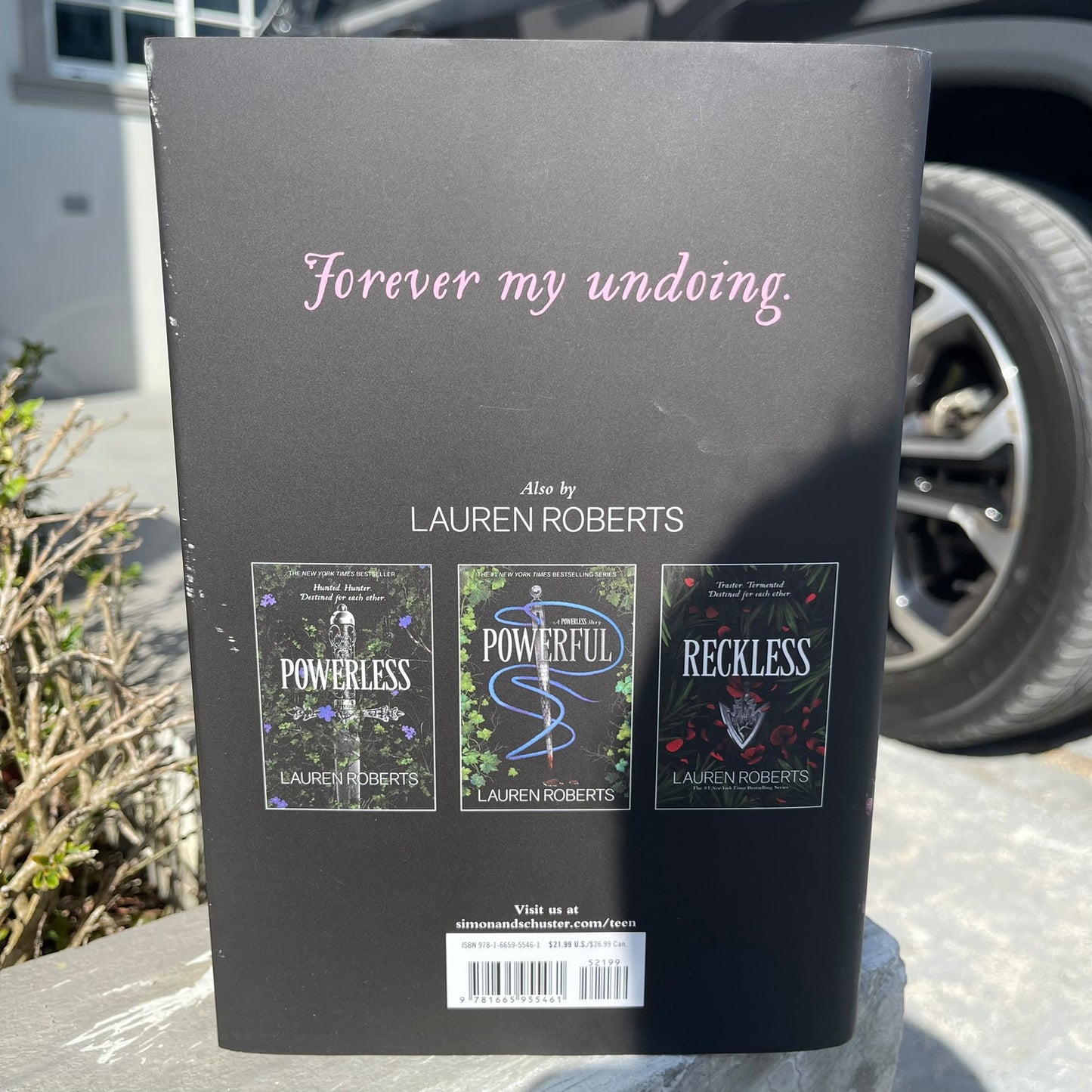Fearless (The Powerless Trilogy) Hardcover by Lauren Roberts
