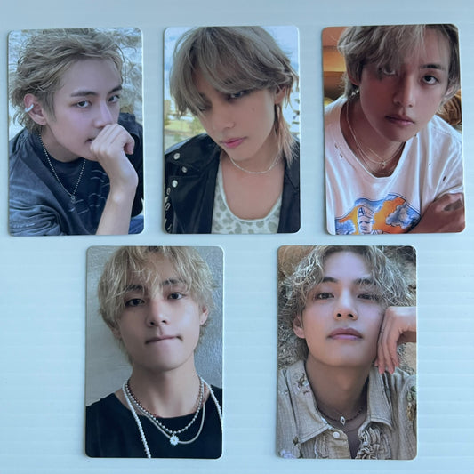 BTS TAEHYUNG V LAYOVER OFFICIAL ALBUM PHOTOCARD SETS