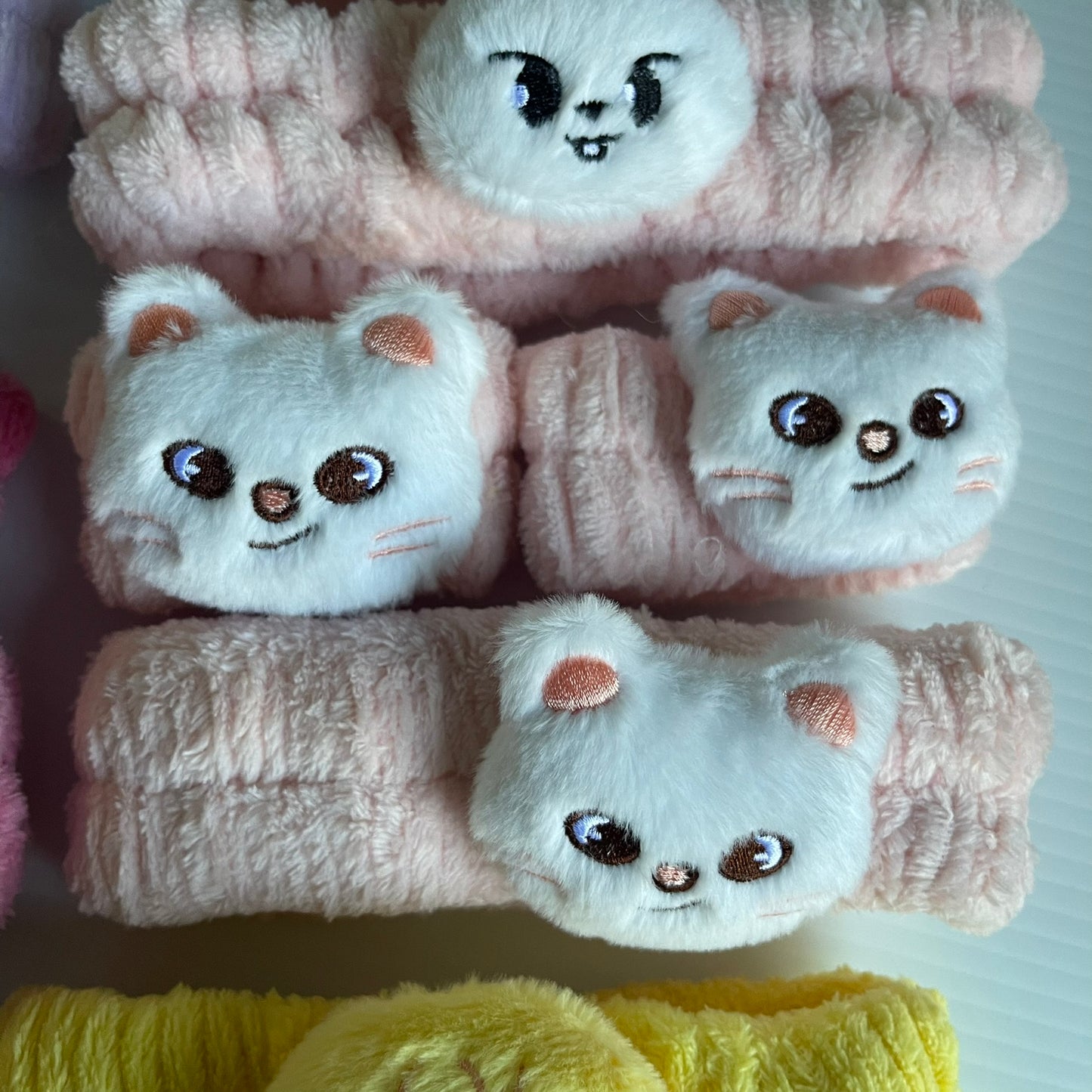 Stray Kids SKZOO Plush Headband and Wristband sets