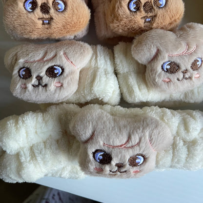 Stray Kids SKZOO Plush Headband and Wristband sets