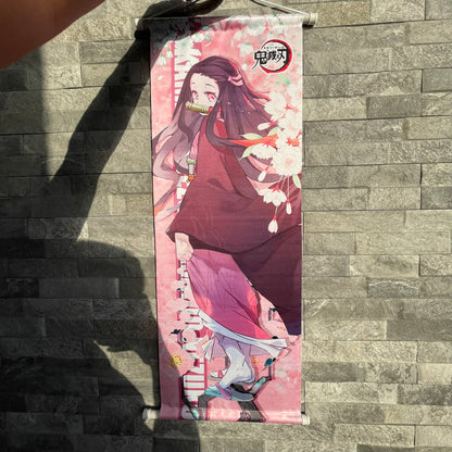 Demon Slayer Nezuko Hanging Wall Scroll Poster