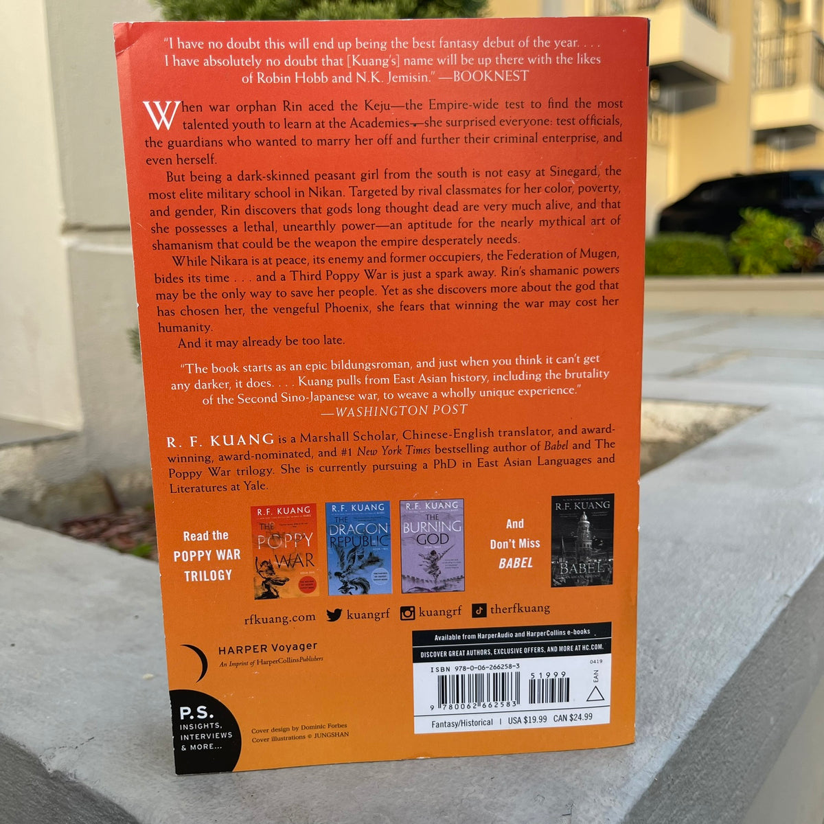 The Poppy War: A Novel Paperback by R. F. Kuang