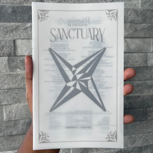 TXT The Star Chapter Sanctuary Official Lyric Book
