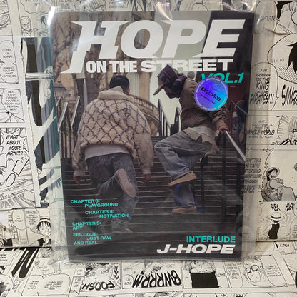 BTS JHOPE HOPE ON THE STREET VOL 1 WEVERSE EXCLUSIVE EDITION ALBUM