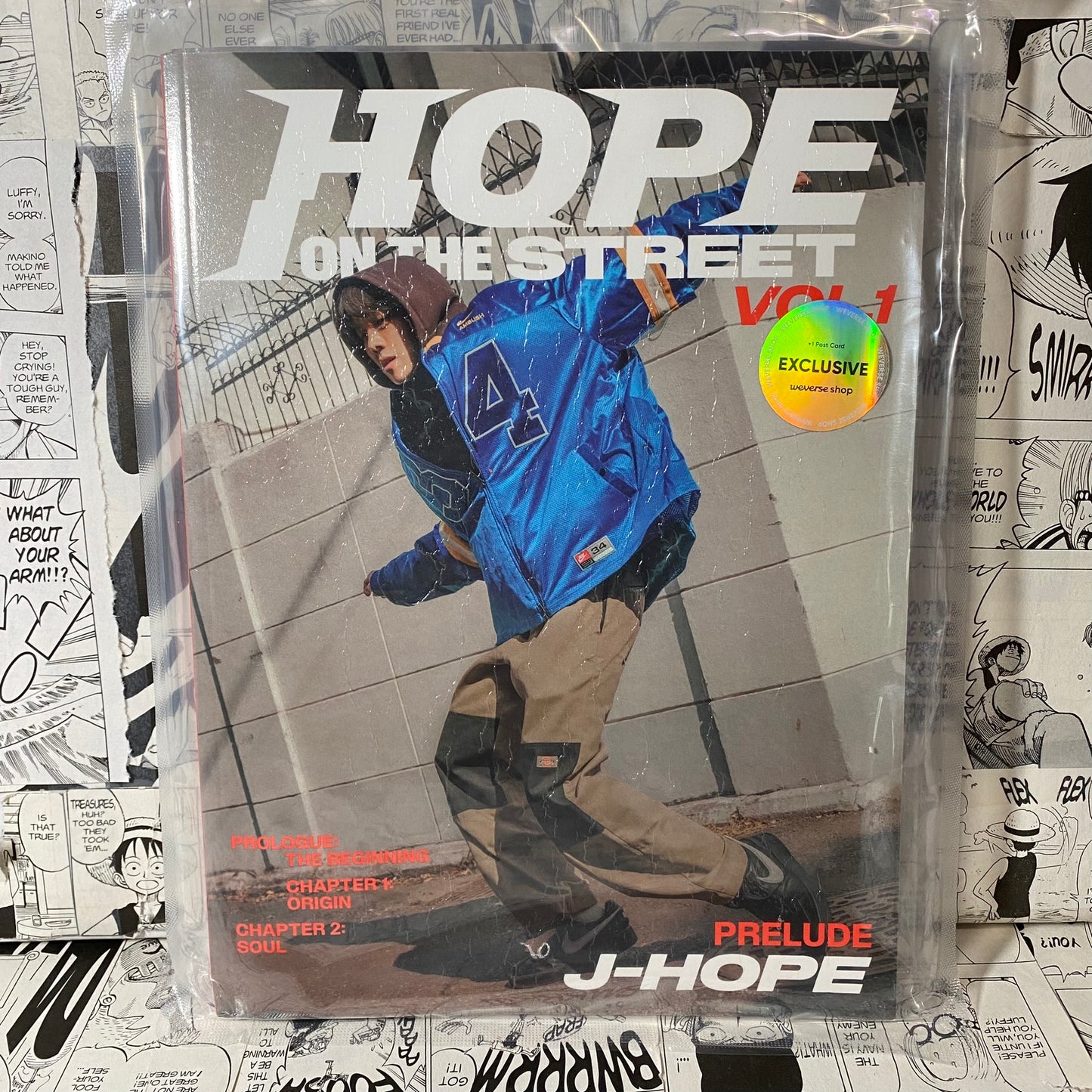 BTS JHOPE HOPE ON THE STREET VOL 1 WEVERSE EXCLUSIVE EDITION ALBUM