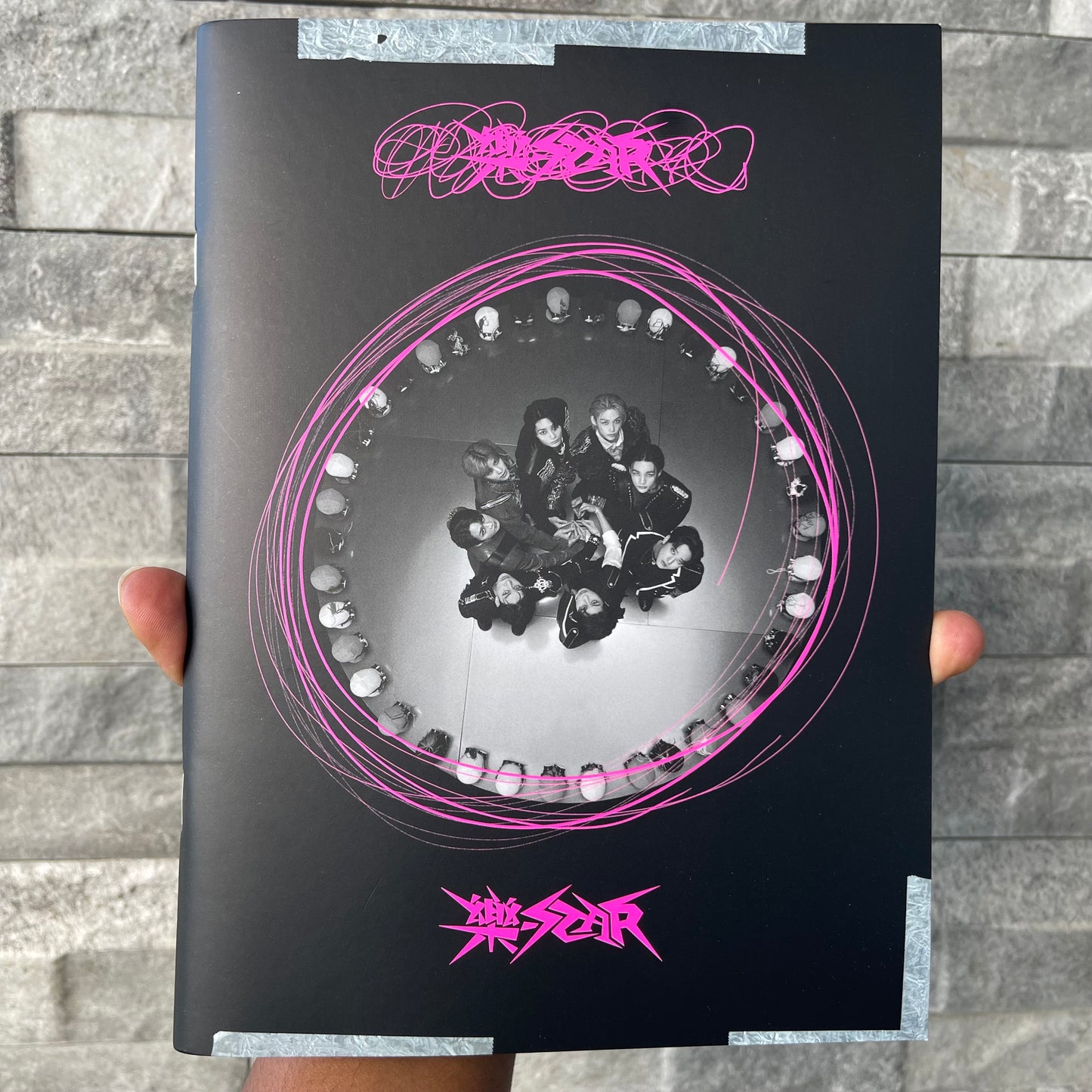 Stray Kids Official Album ROCK-STAR Official Photobook roll version