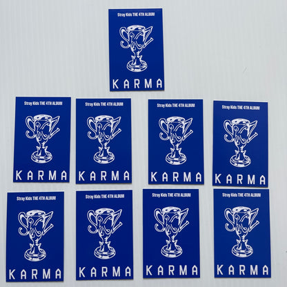 STRAY KIDS 4th Official Album KARMA Official Photo Cart Set