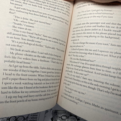 PINK EDGES! You've Reached Sam A Novel paperback by Dustin Thao